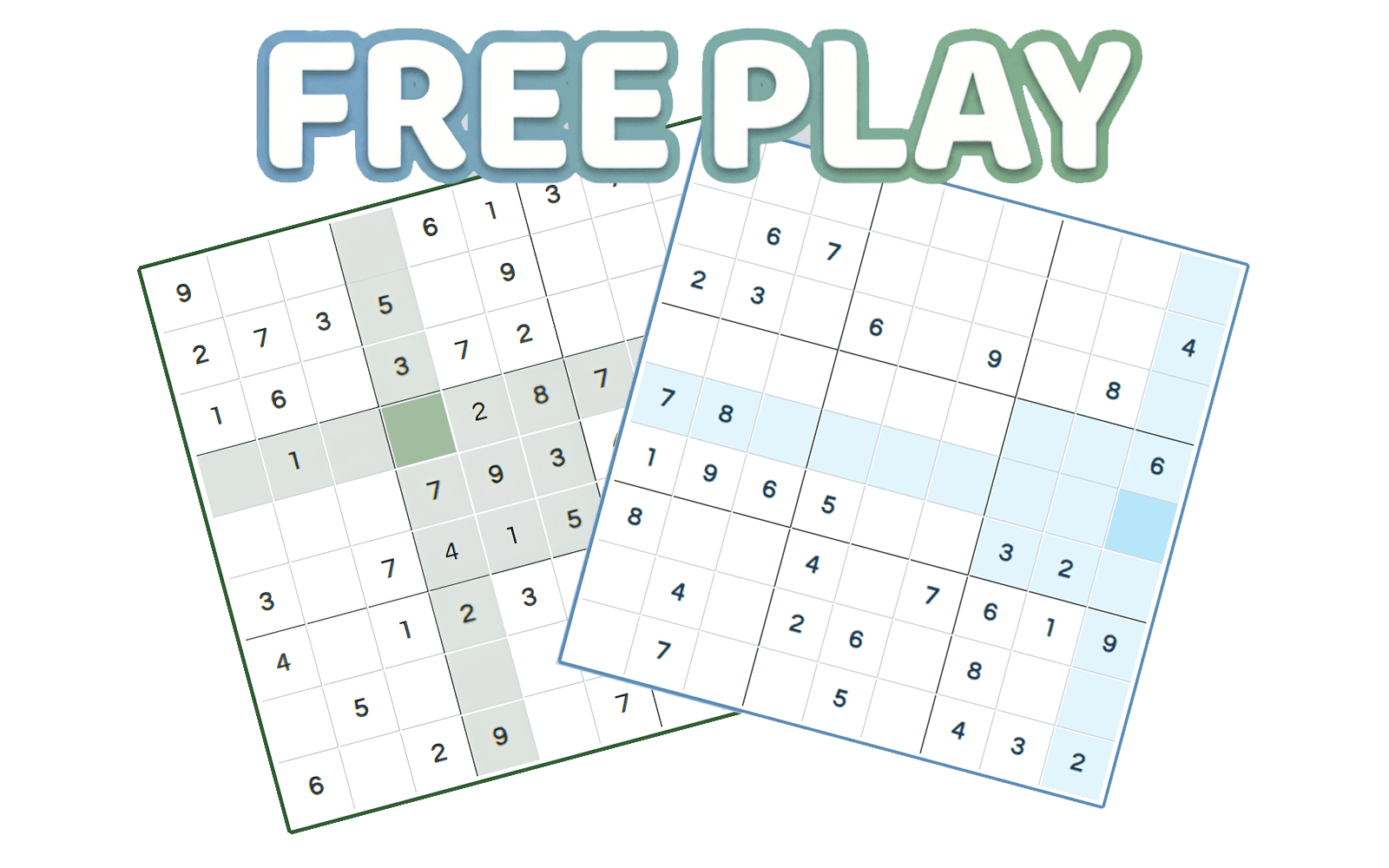 Free Sudoku online game screen